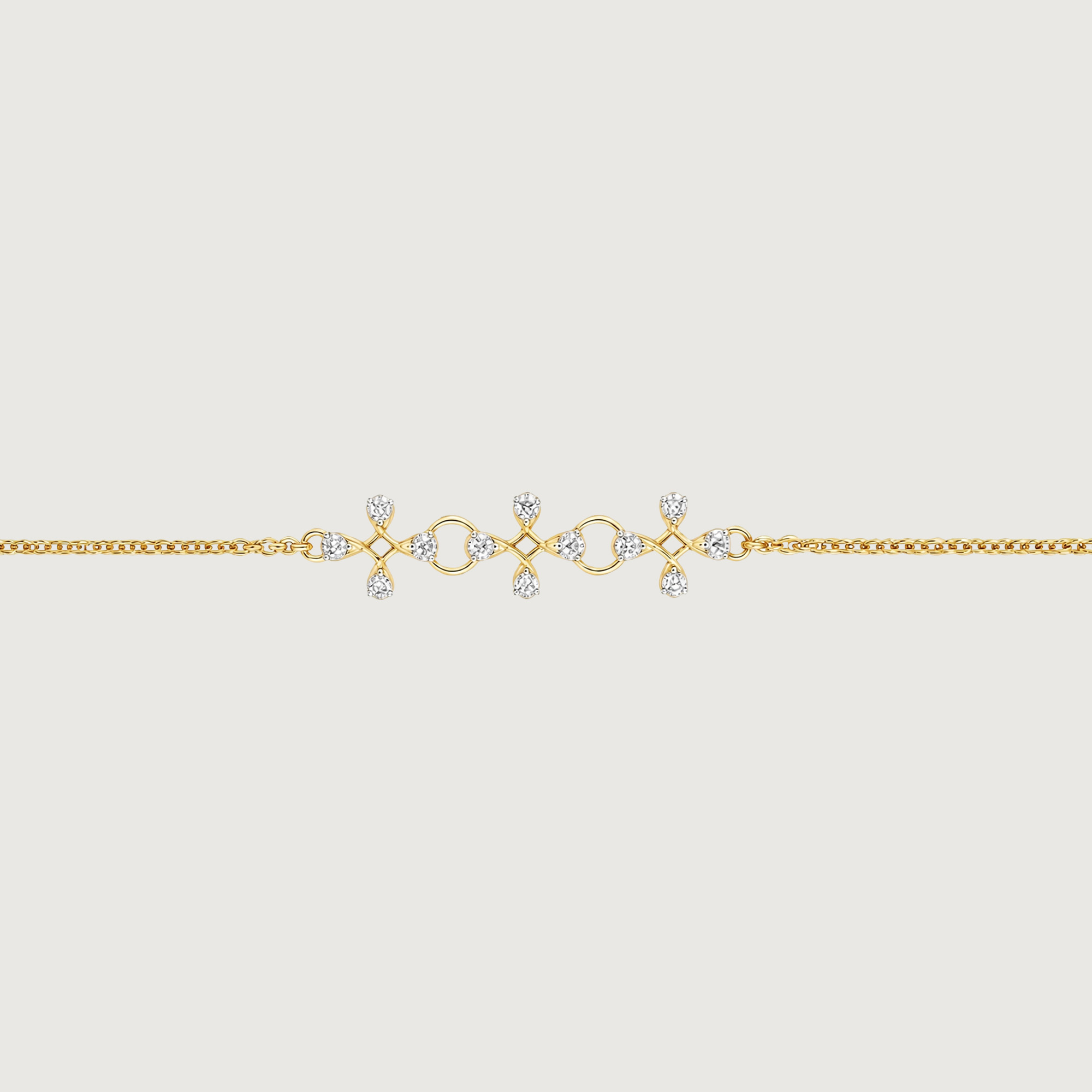 Delicate Bloom Diamond Bracelet,,hi-res image number null