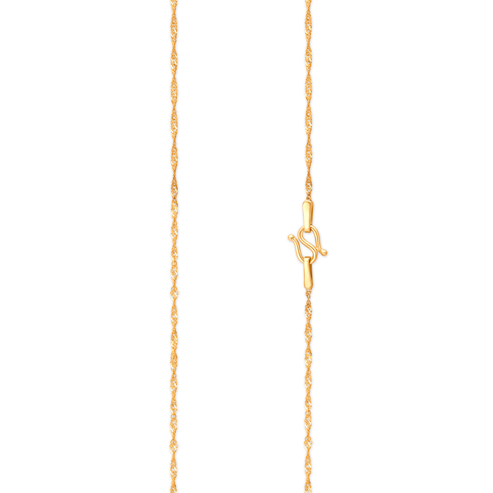 Elegant Yellow Gold Chain for Kids,,hi-res image number null