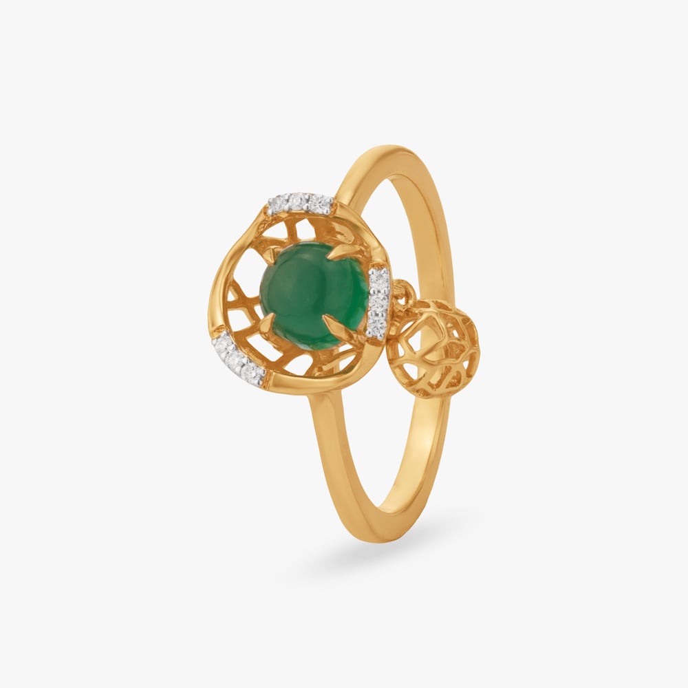 Delicate Charm Diamond Ring,,hi-res image number null
