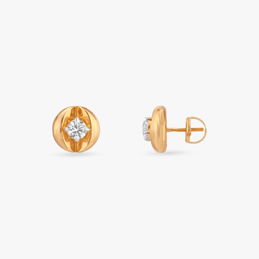 Forever Classic Solitaire Stud Earrings,,hi-res image number null