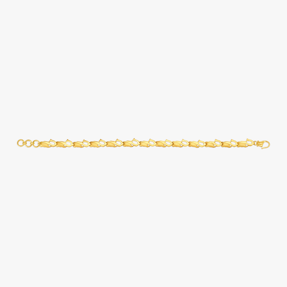 Artistic Gold Bracelet,,hi-res image number null