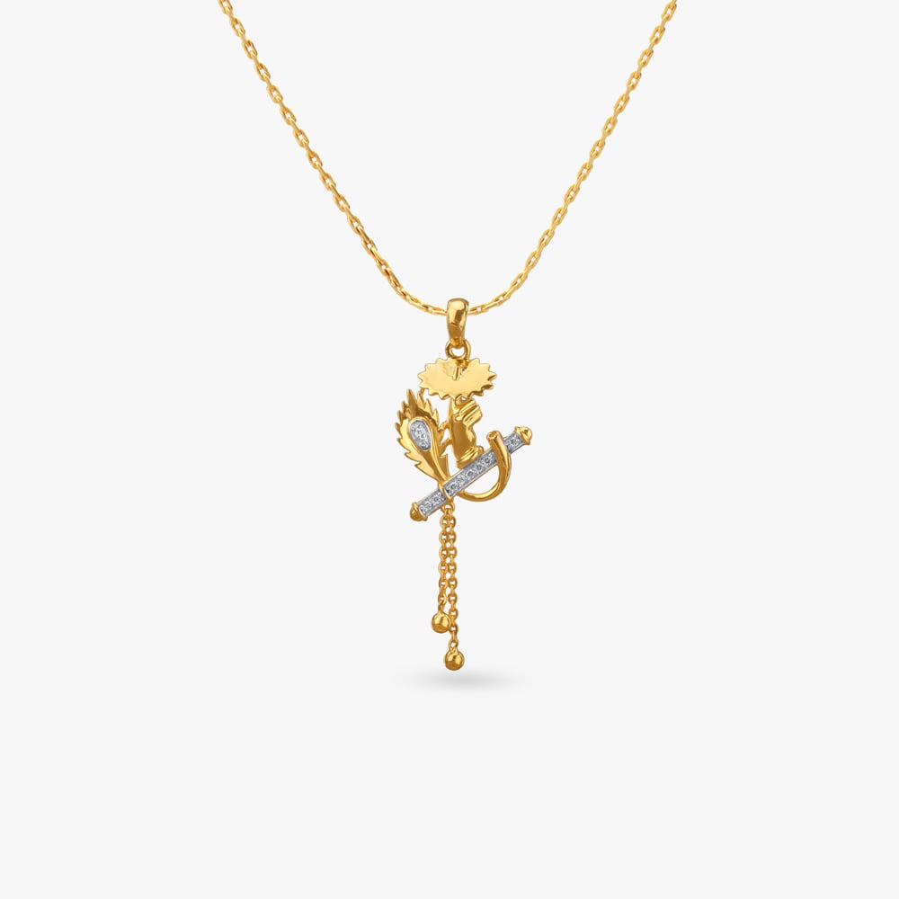 

Divine Melody Gold Pendant