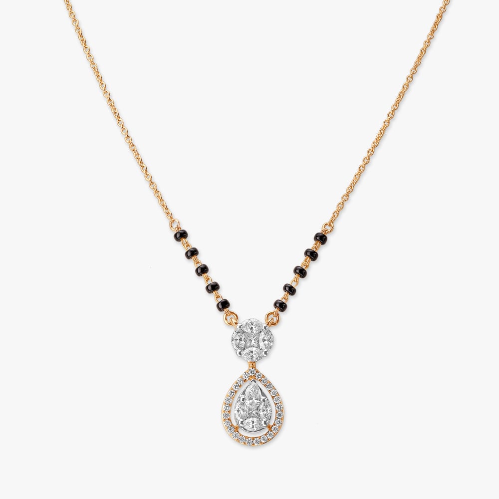 Forever Drip Diamond Mangalsutra,,hi-res image number null