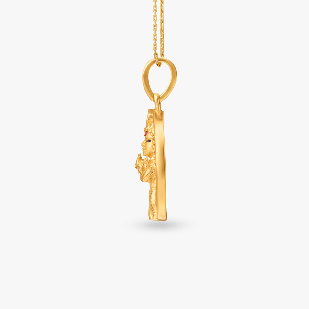 Krishna Leela Gold Pendant,,hi-res image number null