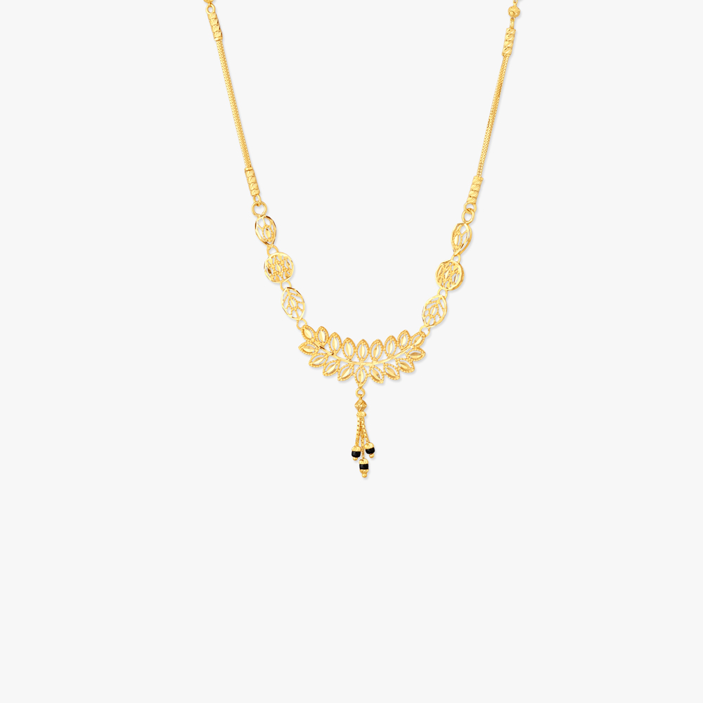 Leaf Spray Mangalsutra,,hi-res image number null
