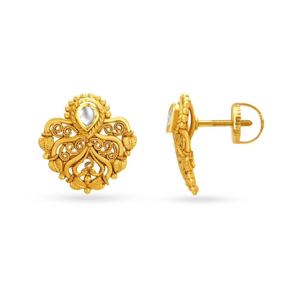 Fancy Small Stud Earrings,,hi-res image number null