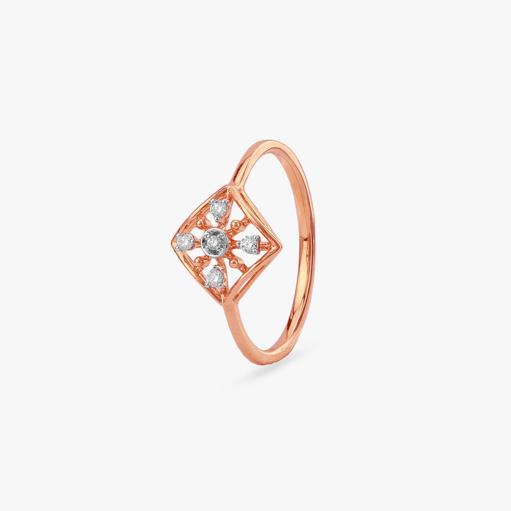 Floral Frame Diamond Ring,,hi-res image number null