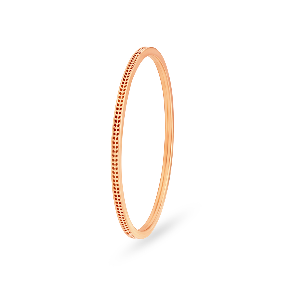 14KT Yellow Gold Contemporary Bangle,,hi-res image number null