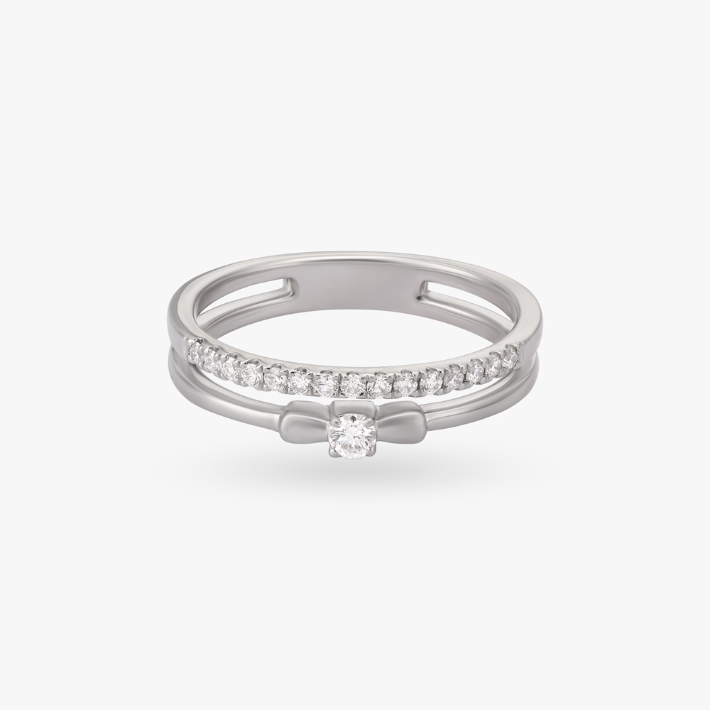 Lustrous Bows Finger Ring,,hi-res image number null
