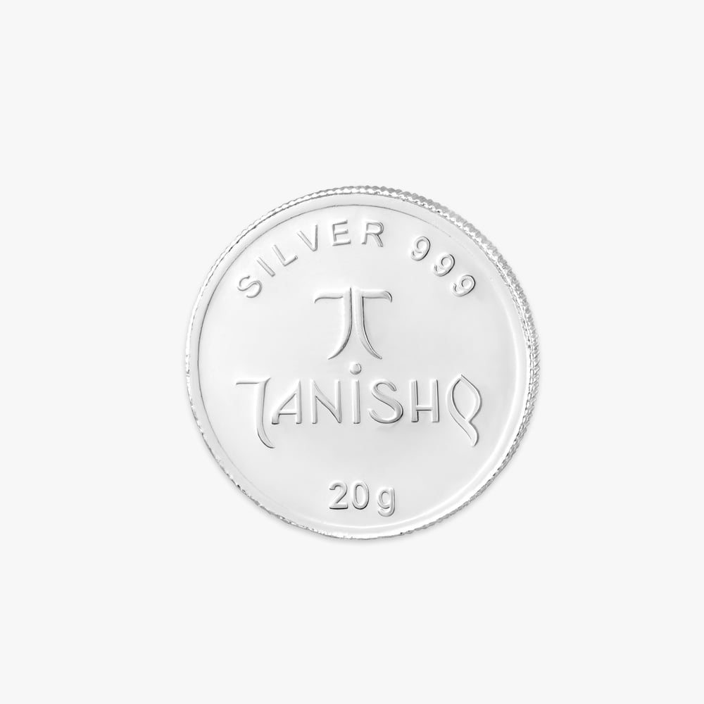 Ganesha And Lakshmi 20 Gram 999 Purity Silver Coin,,hi-res image number null