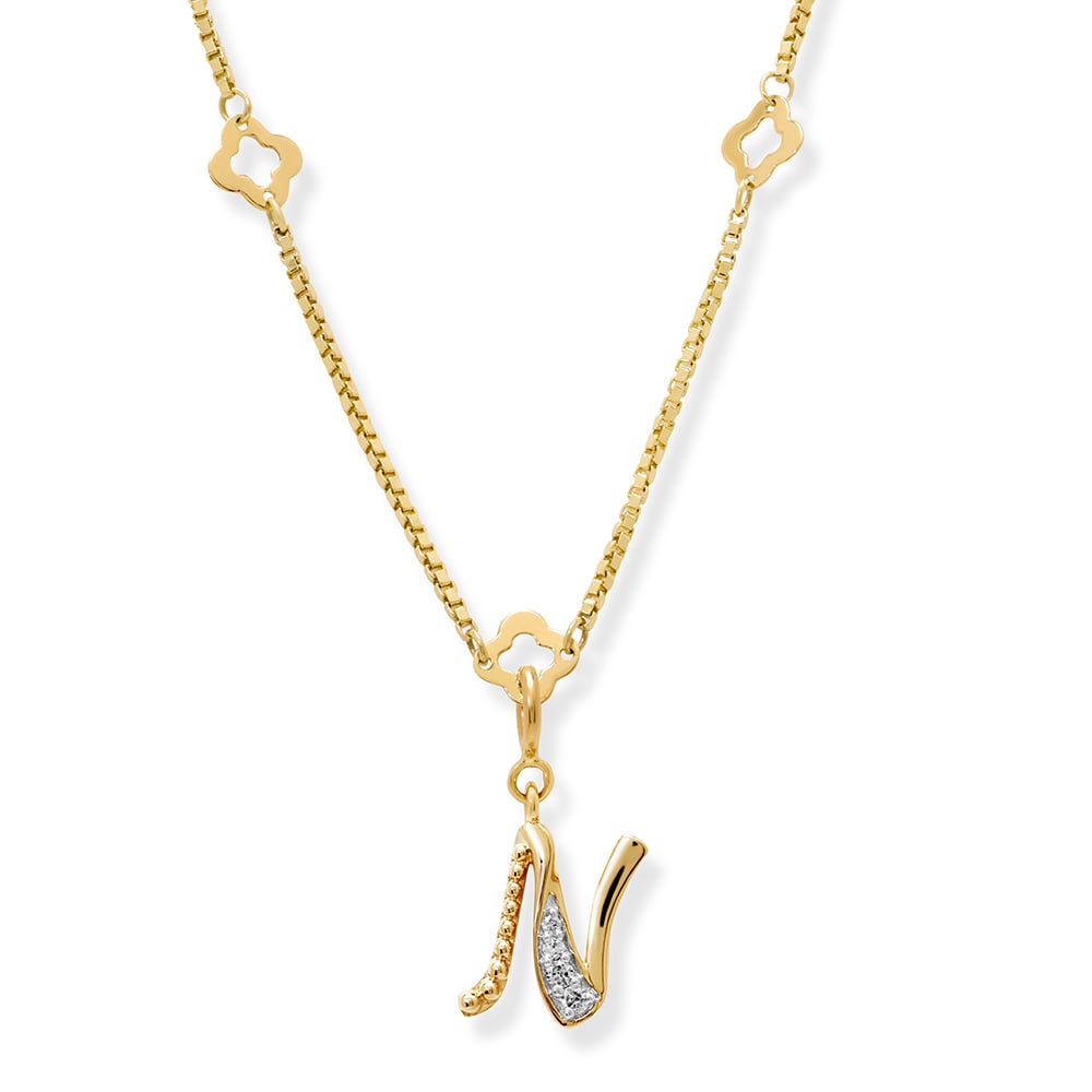 Mia Sutra DIY with Alphabet Charms- N,,hi-res image number null