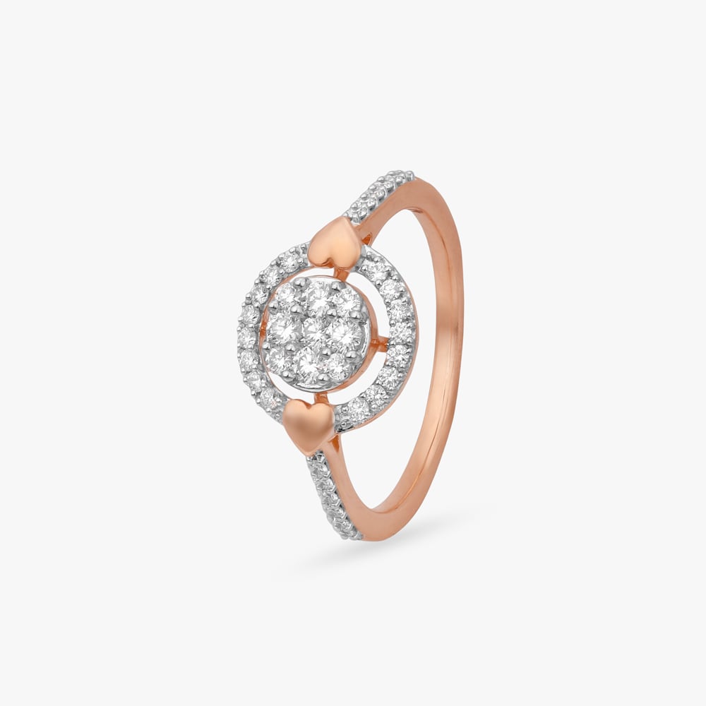 

Radiant Halo Diamond Ring