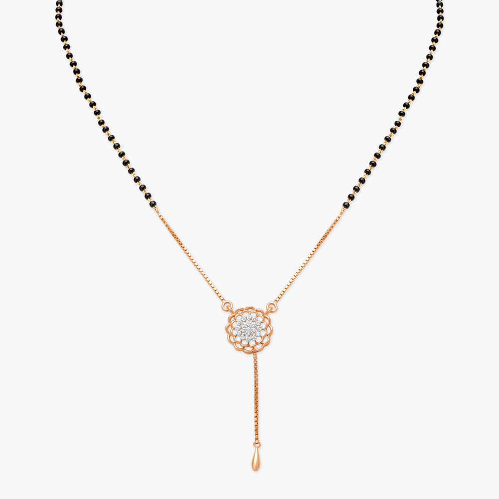 Pristine Floral Mangalsutra,,hi-res image number null