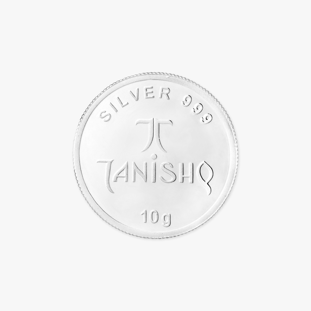 Ganesha And Lakshmi 10 Gram 999 Purity Silver Coin,,hi-res image number null