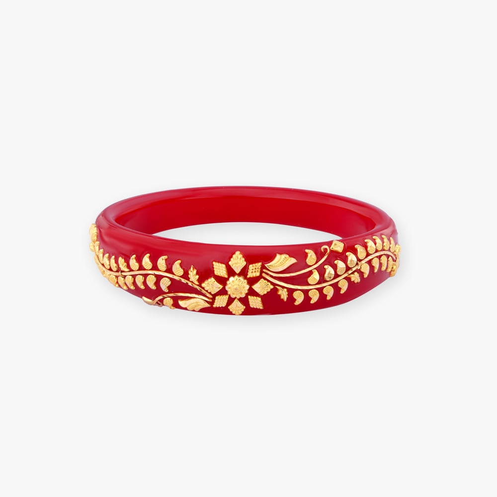 

Royal Gold Pola Bangle