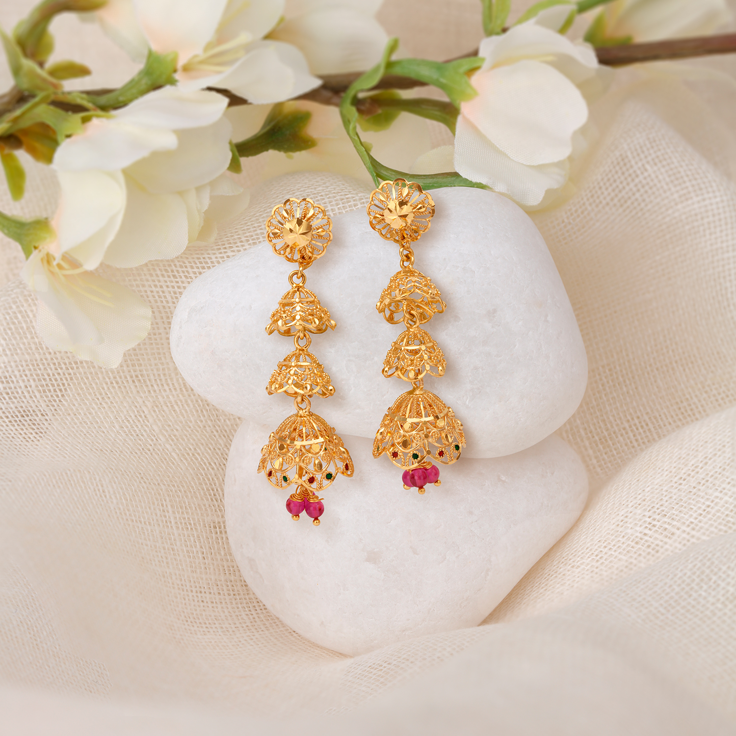 Radiant Traditional Jhumkas