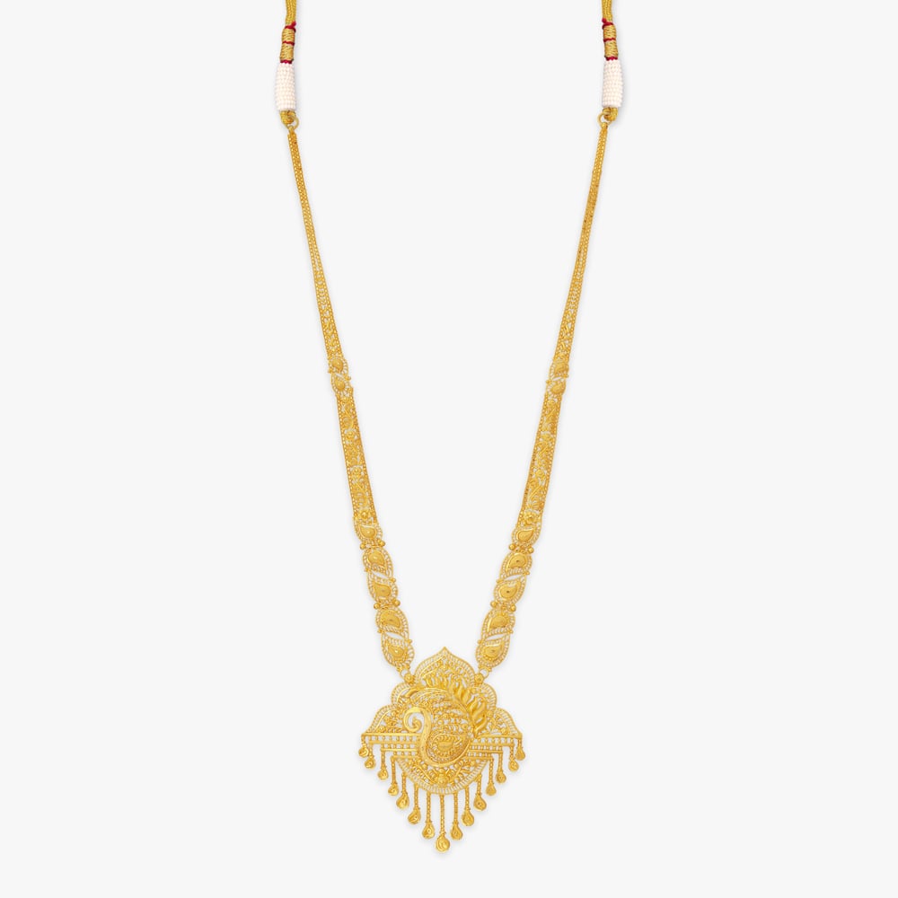 Mayura Arch Gold Necklace Set,,hi-res image number null