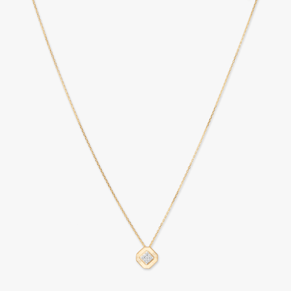 Aurora Glow Diamond Pendant with Chain,,hi-res image number null