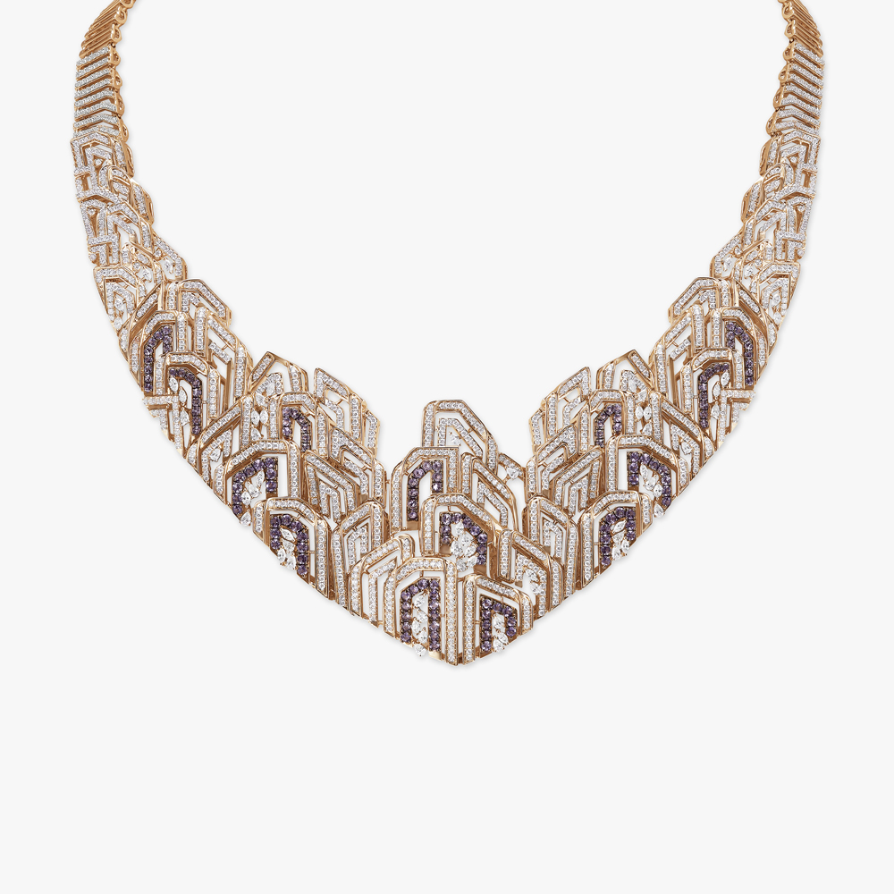 Royal Radiance Diamond Necklace Set,,hi-res image number null