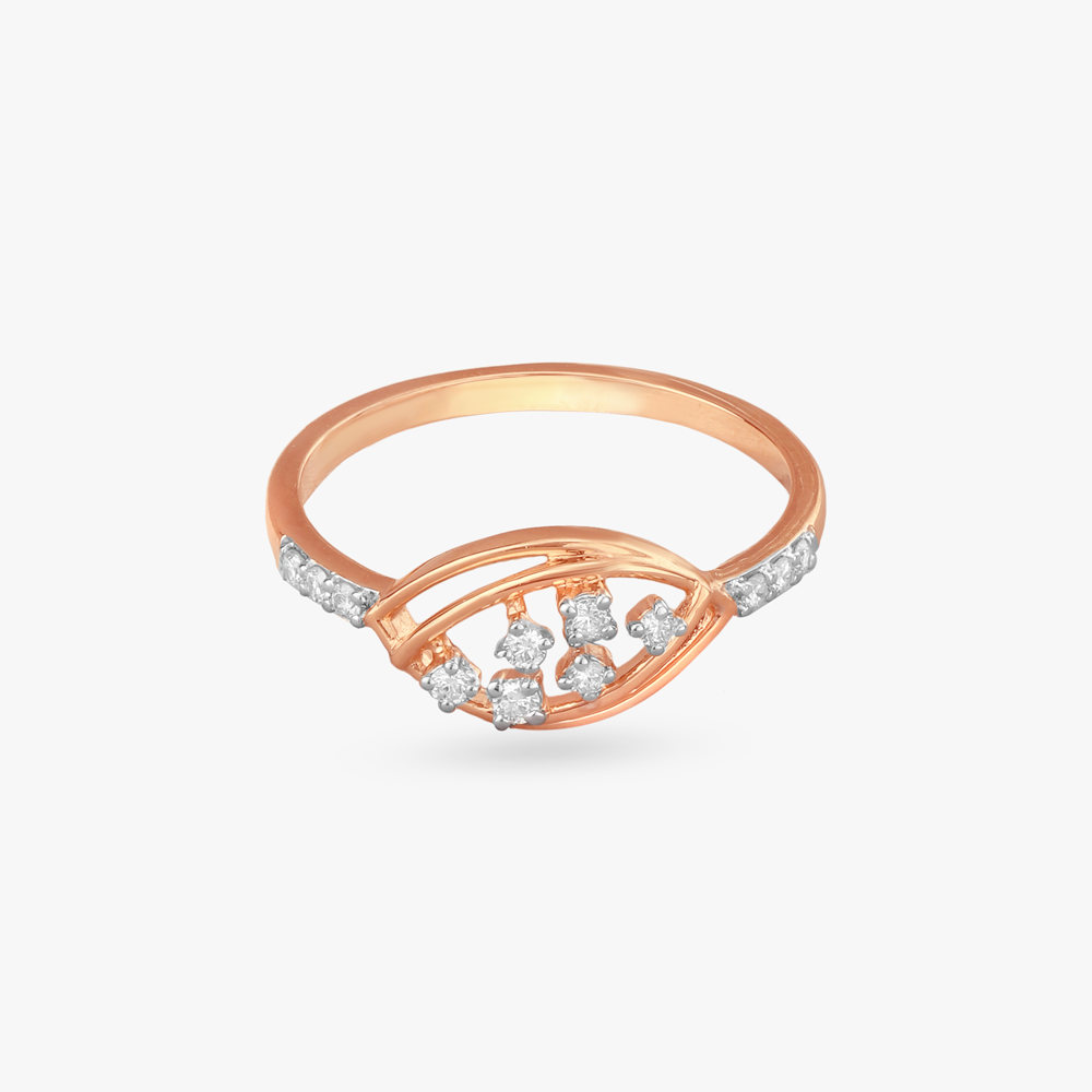 Delicate Gleam Diamond Finger Ring,,hi-res image number null