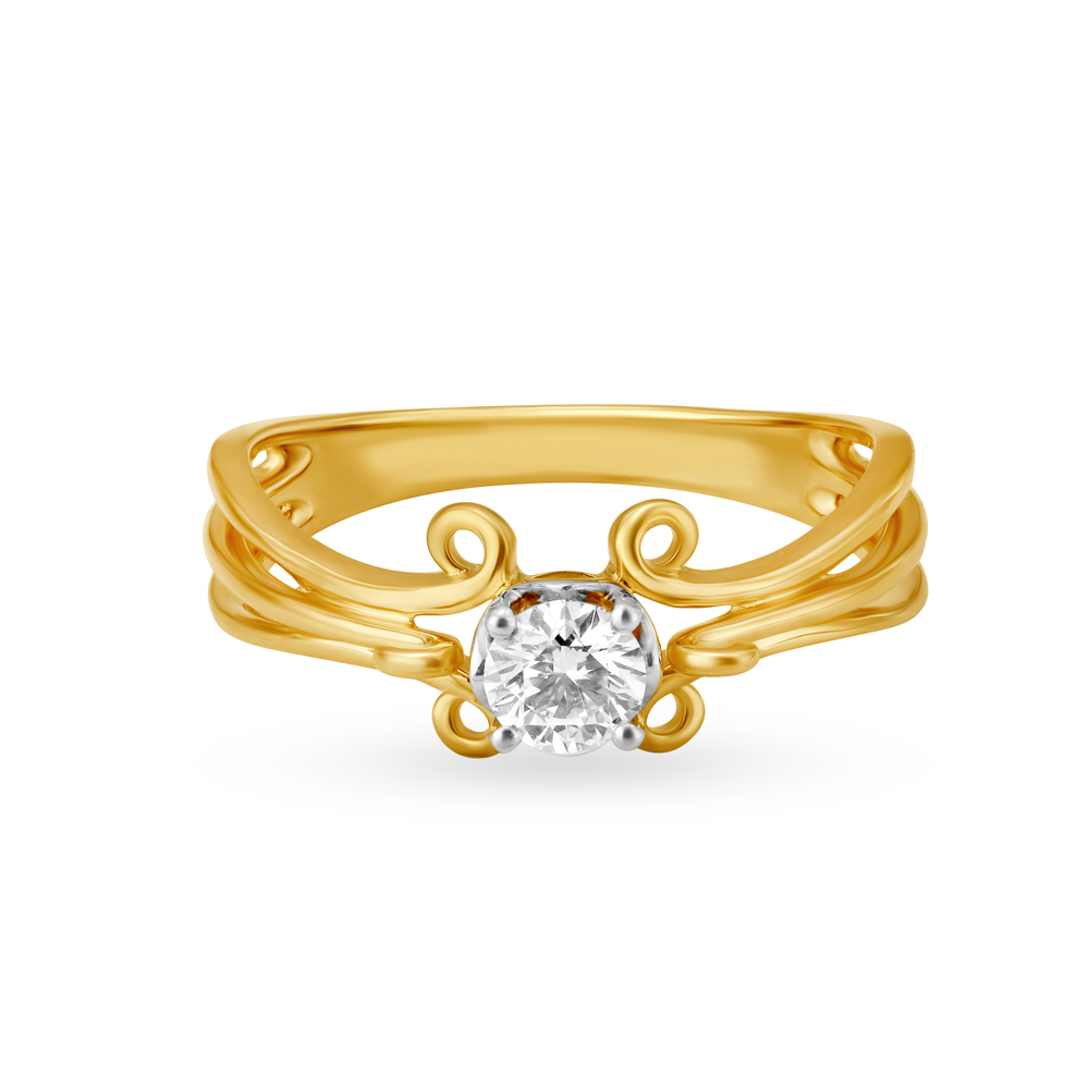 Stellar Flowerbud Solitaire Ring,,hi-res image number null