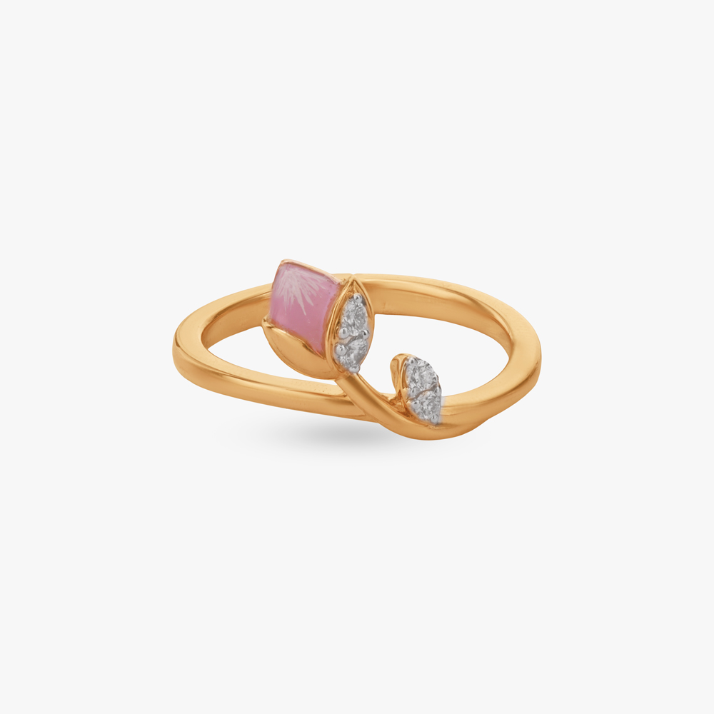 Blush Vine Diamond Ring,,hi-res image number null