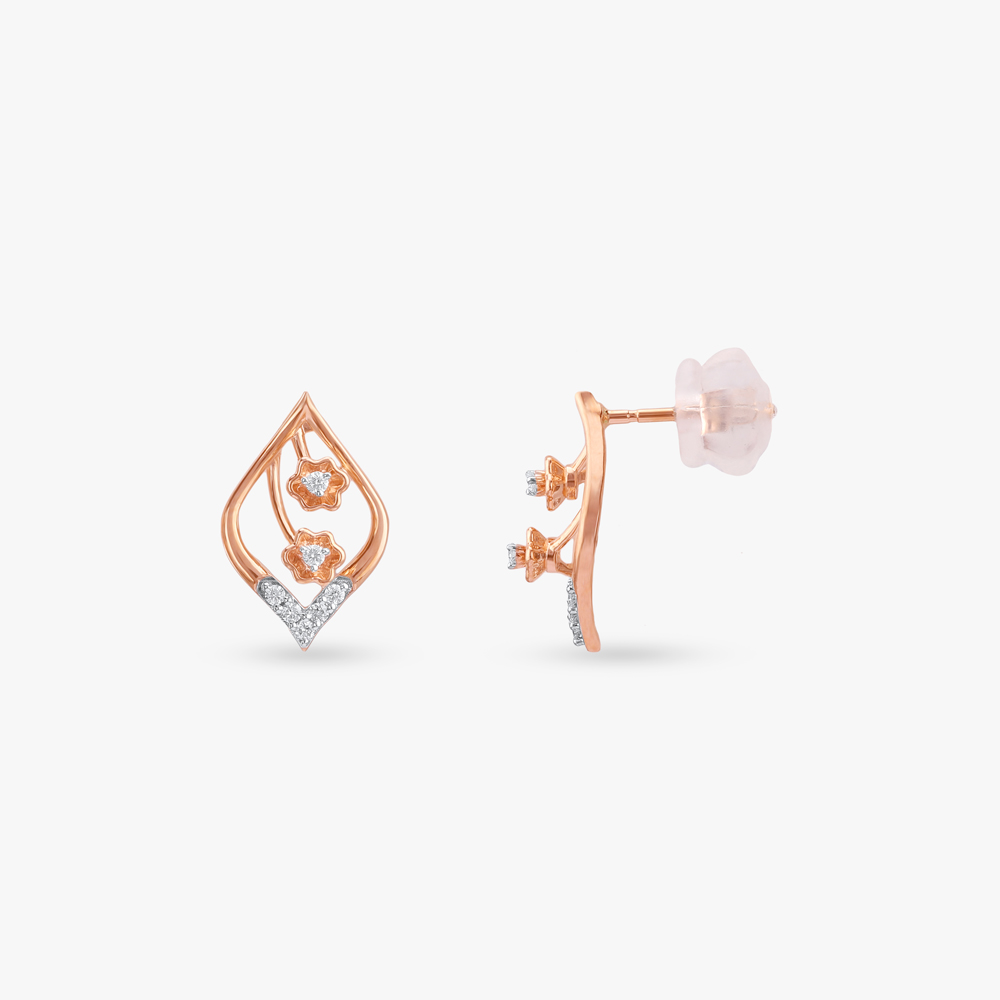 Twilight Buds Diamond Stud Earrings,,hi-res image number null