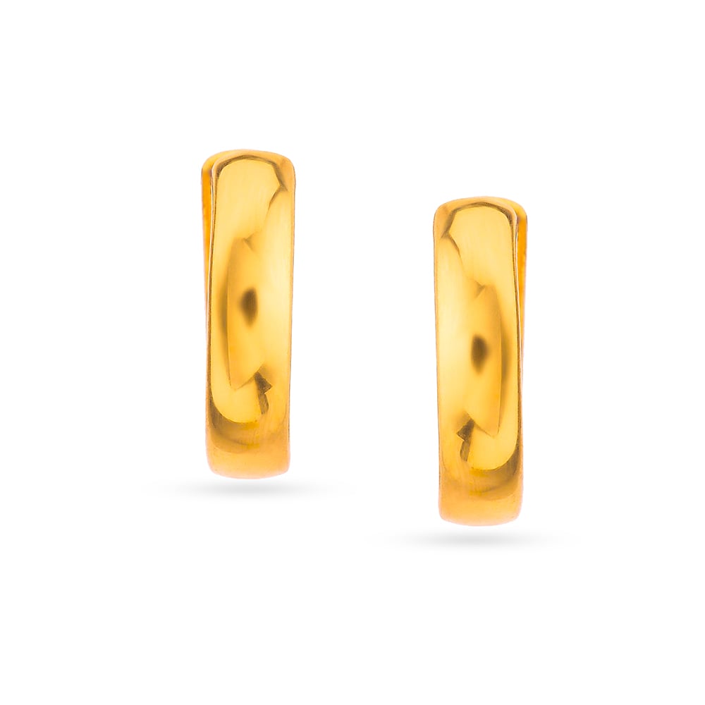 Elegant Gold Hoop Bali Earrings,,hi-res image number null