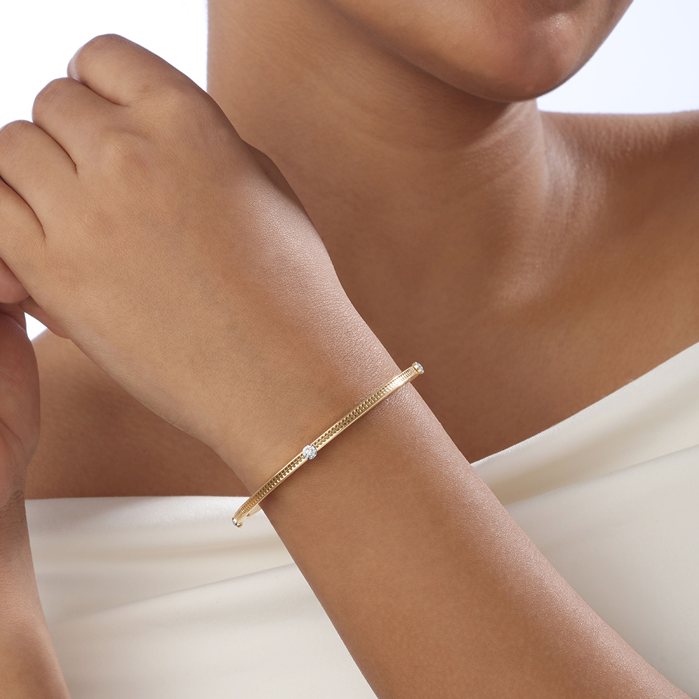 Twinkle Charm Diamond Bangle,,hi-res image number null