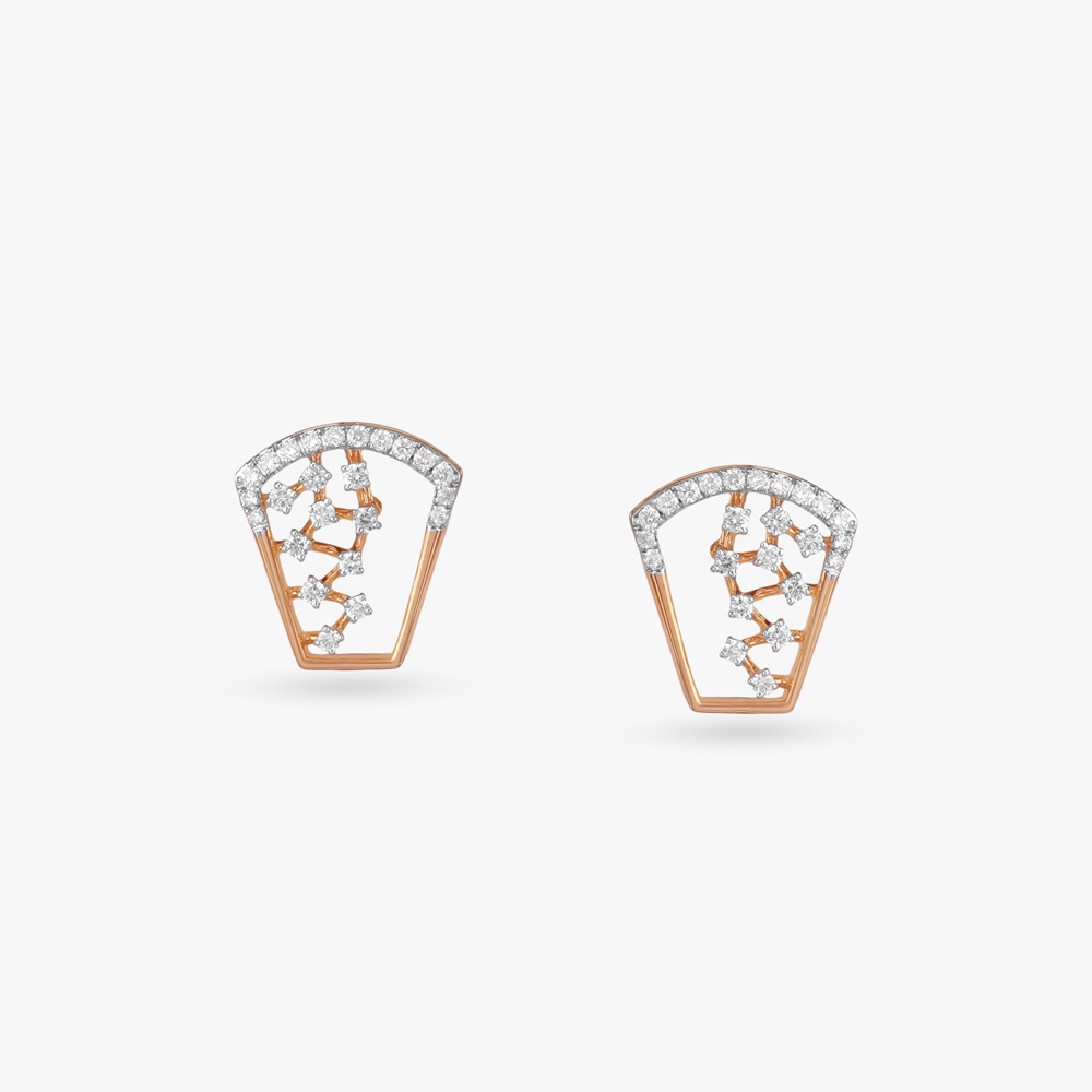 

Luxe Harmony Diamond Stud Earrings