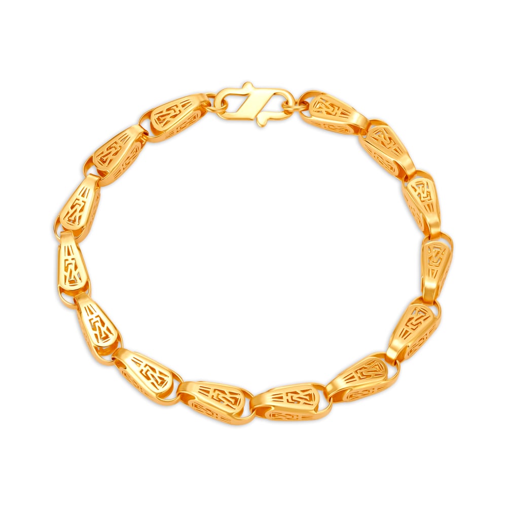 Tanishq mens sales gold bracelet