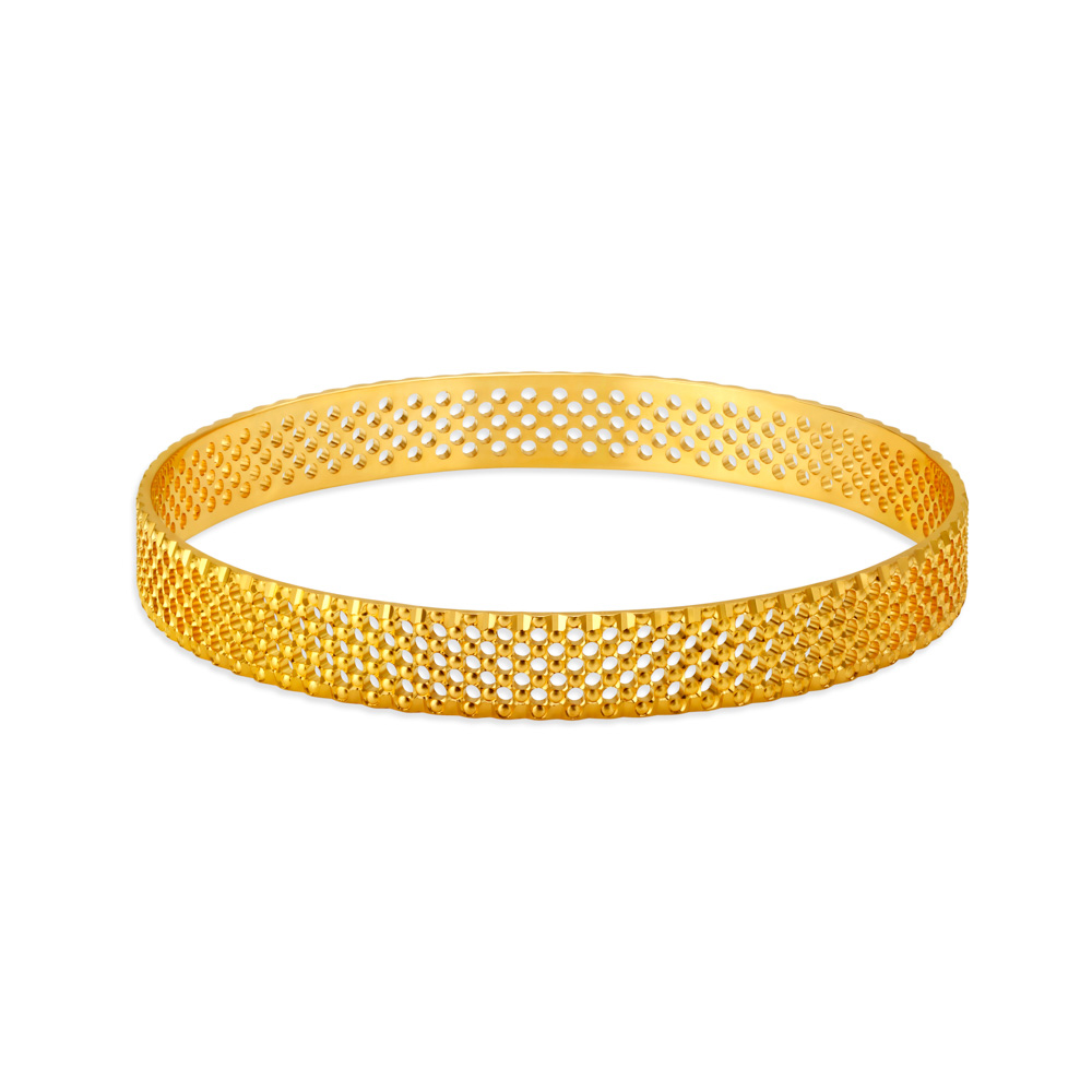 Mesmerizing Gold Bangle,,hi-res image number null