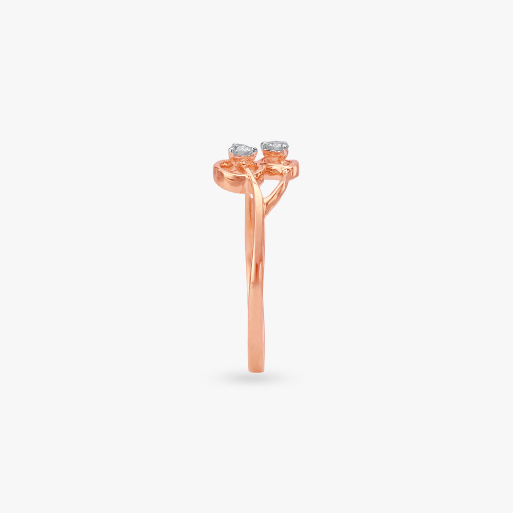 Twin Bloom Diamond Ring,,hi-res image number null