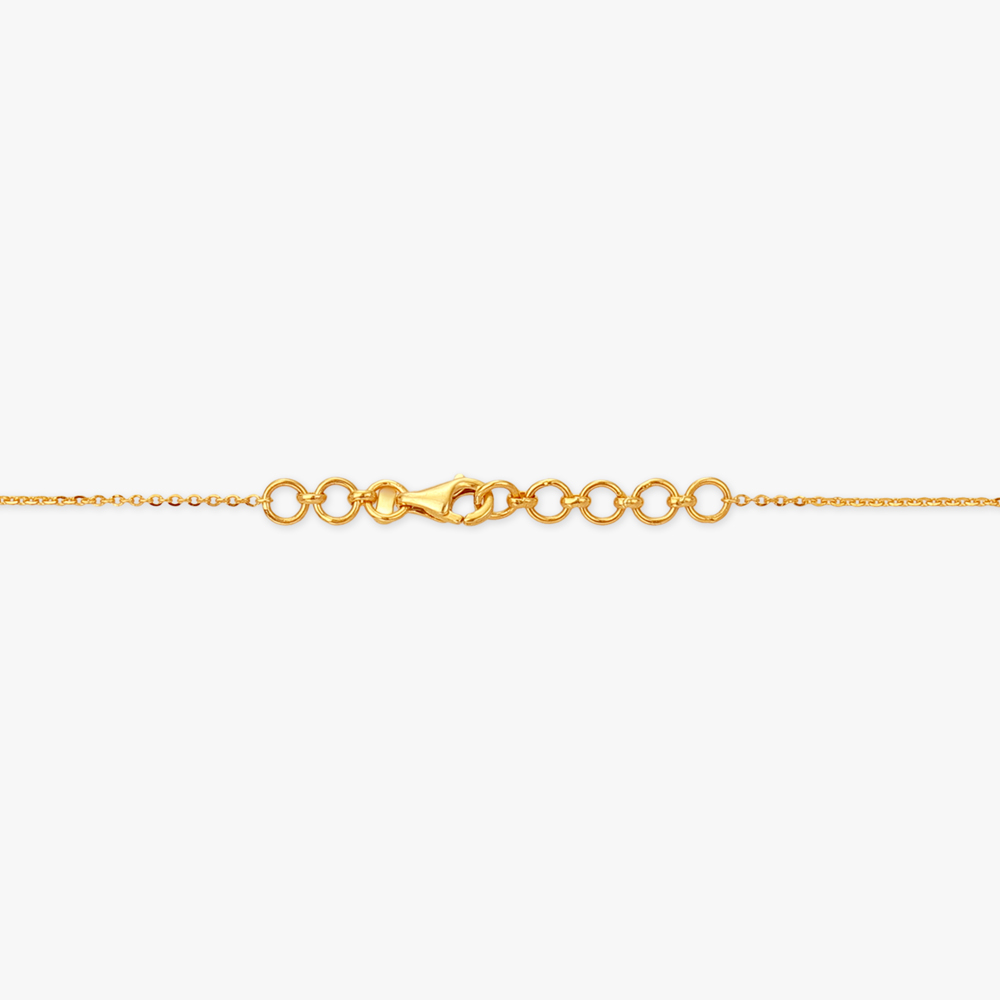 Regal Orb Gold Pendant with Chain,,hi-res image number null