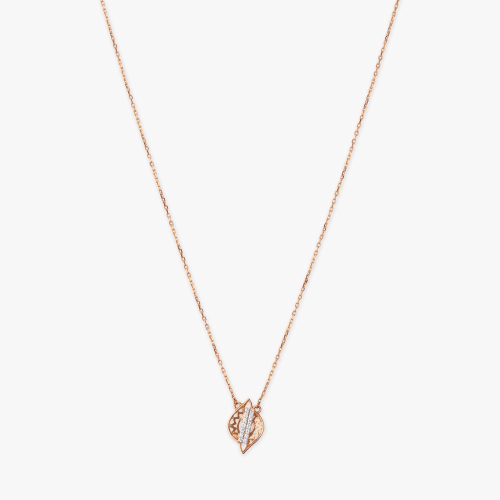 

Radiant Arc Diamond Pendant with Chain