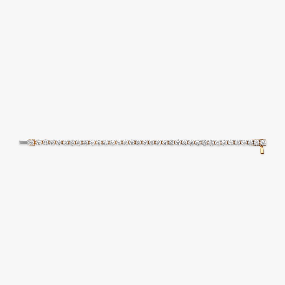 Solitaire Diamond Tennis Bracelet,,hi-res image number null