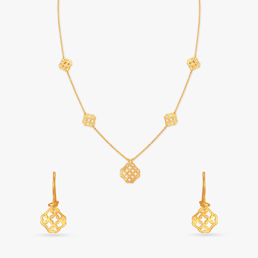 Sleek Glam Necklace Set,,hi-res image number null