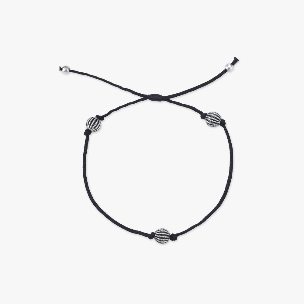 Barrel Beat Silver Anklet,,hi-res image number null