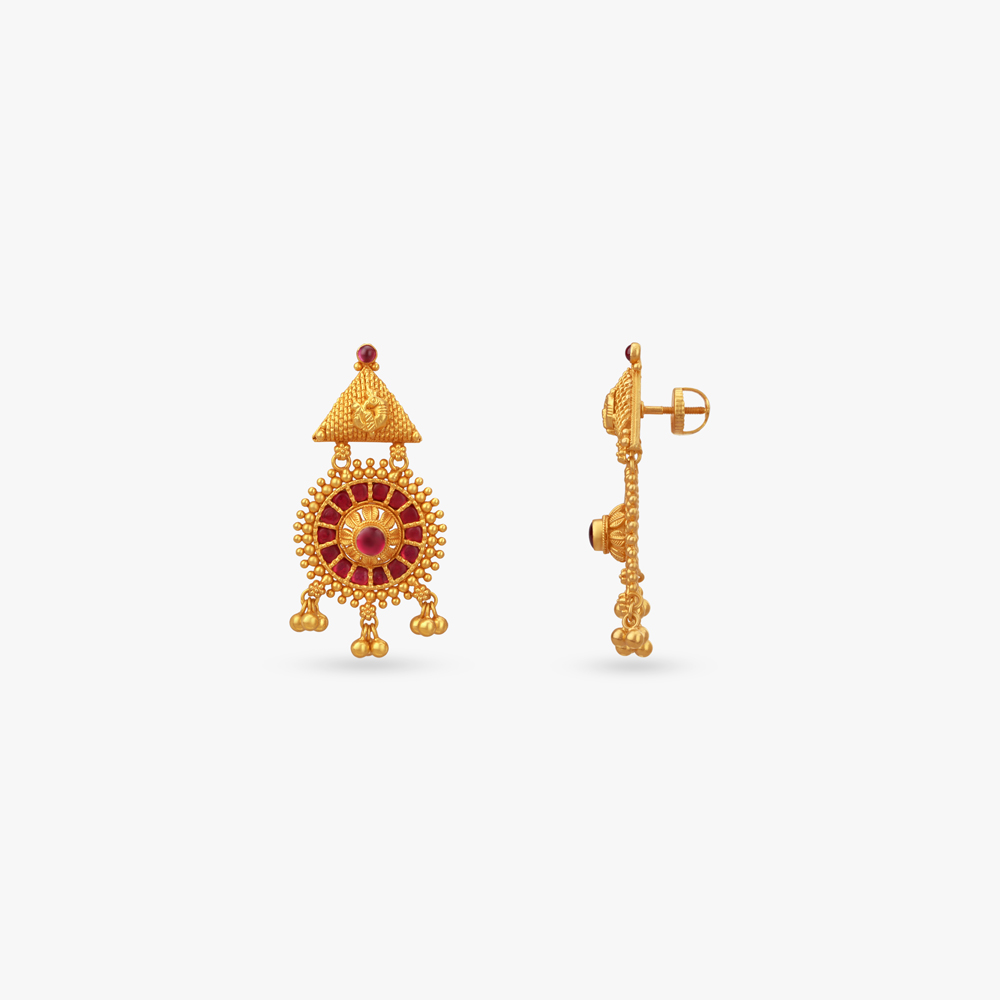 Blossom Crest Gold Mangalsutra,,hi-res image number null