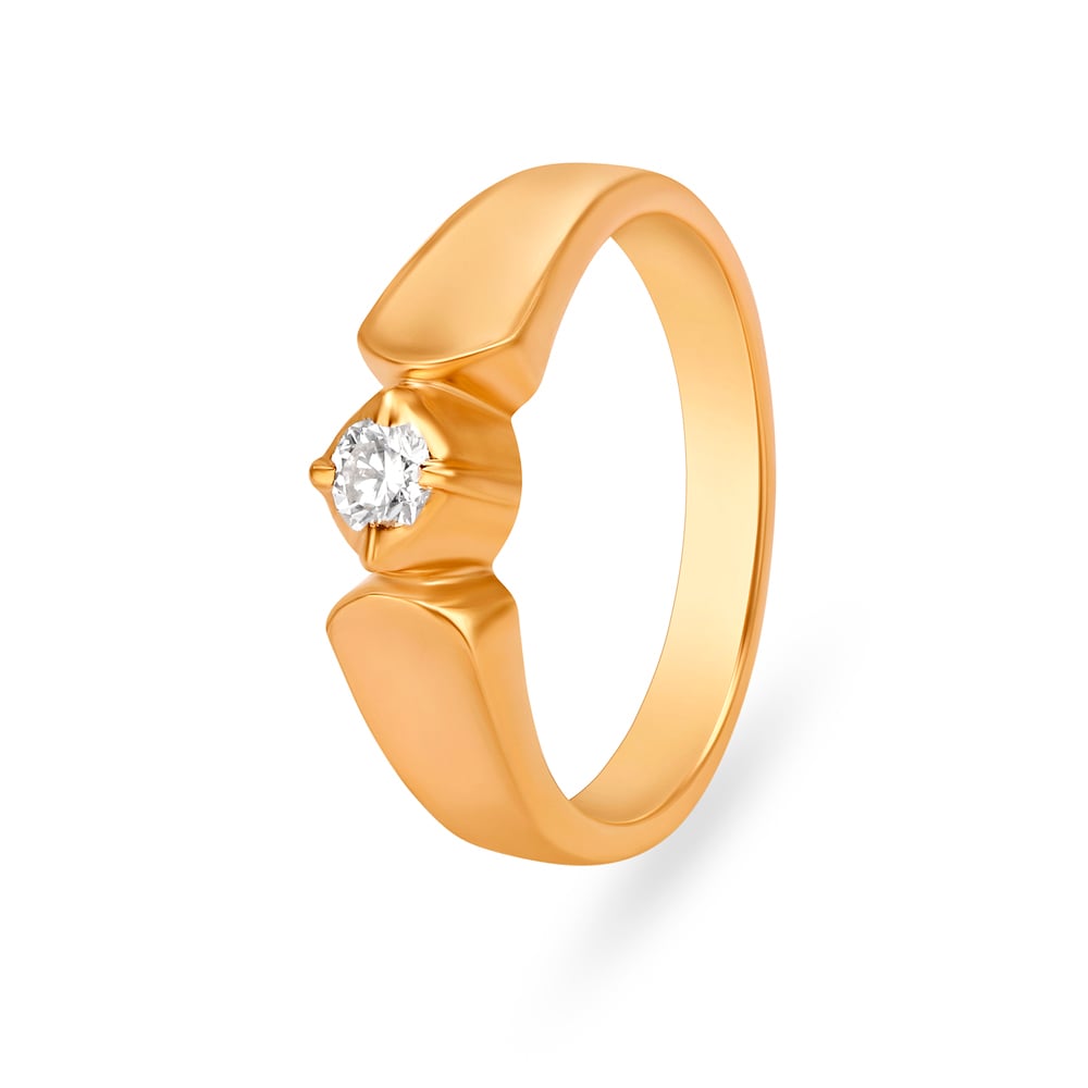 Mia by Tanishq 14KT Yellow Gold, Diamond, Opal and Citrine Ring for Women :  Amazon.in: Jewellery