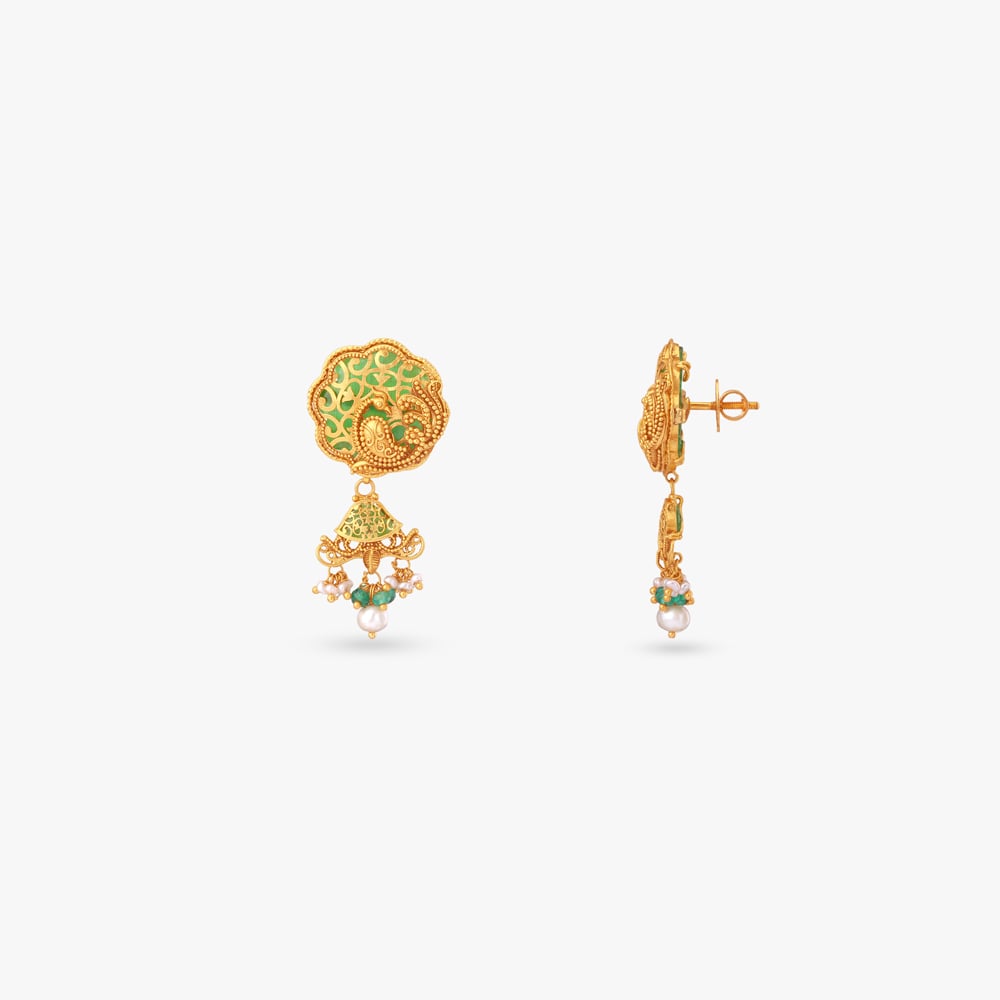 Wings of the Sky Gold Necklace Set,,hi-res image number null