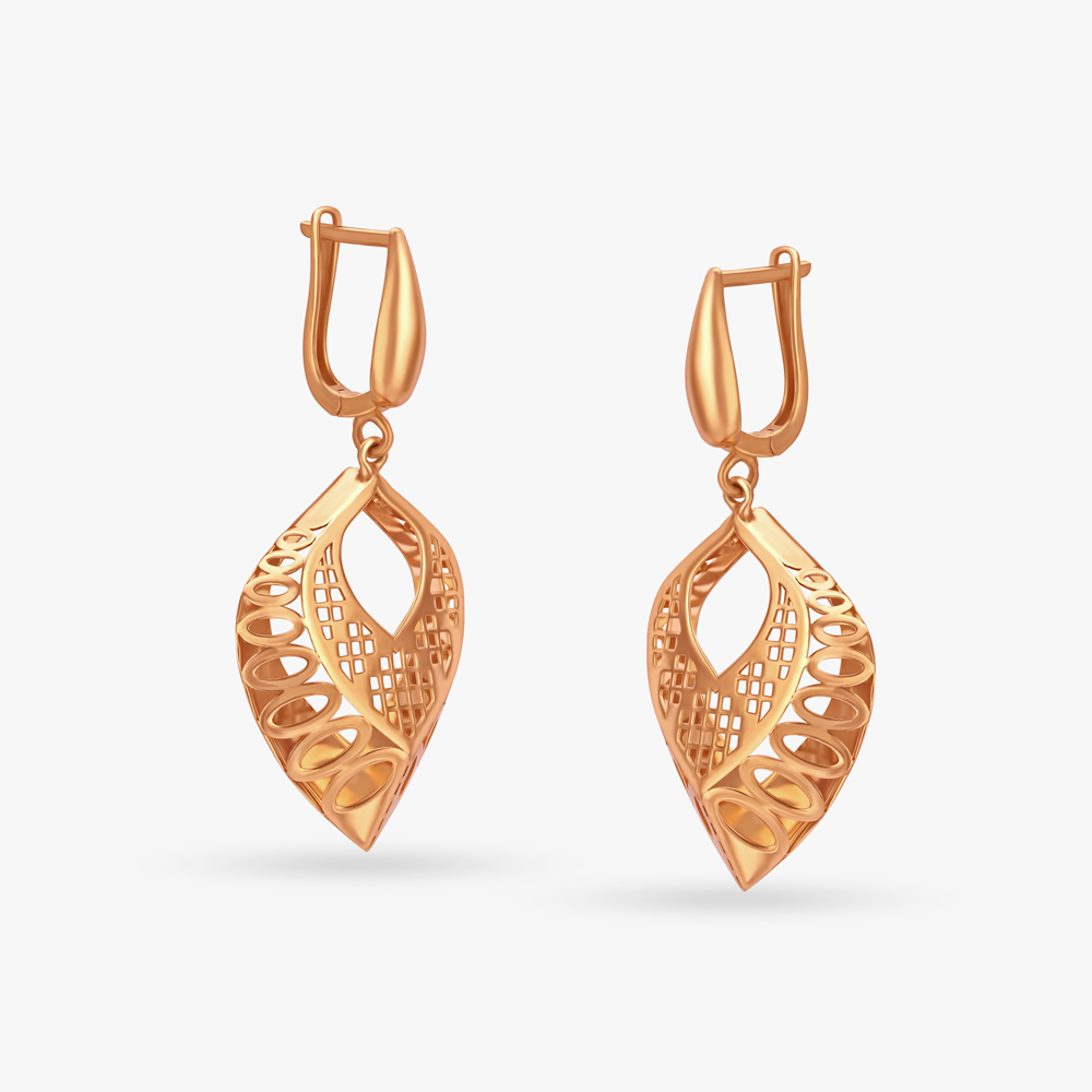 Paisley Chic Drop Earrings