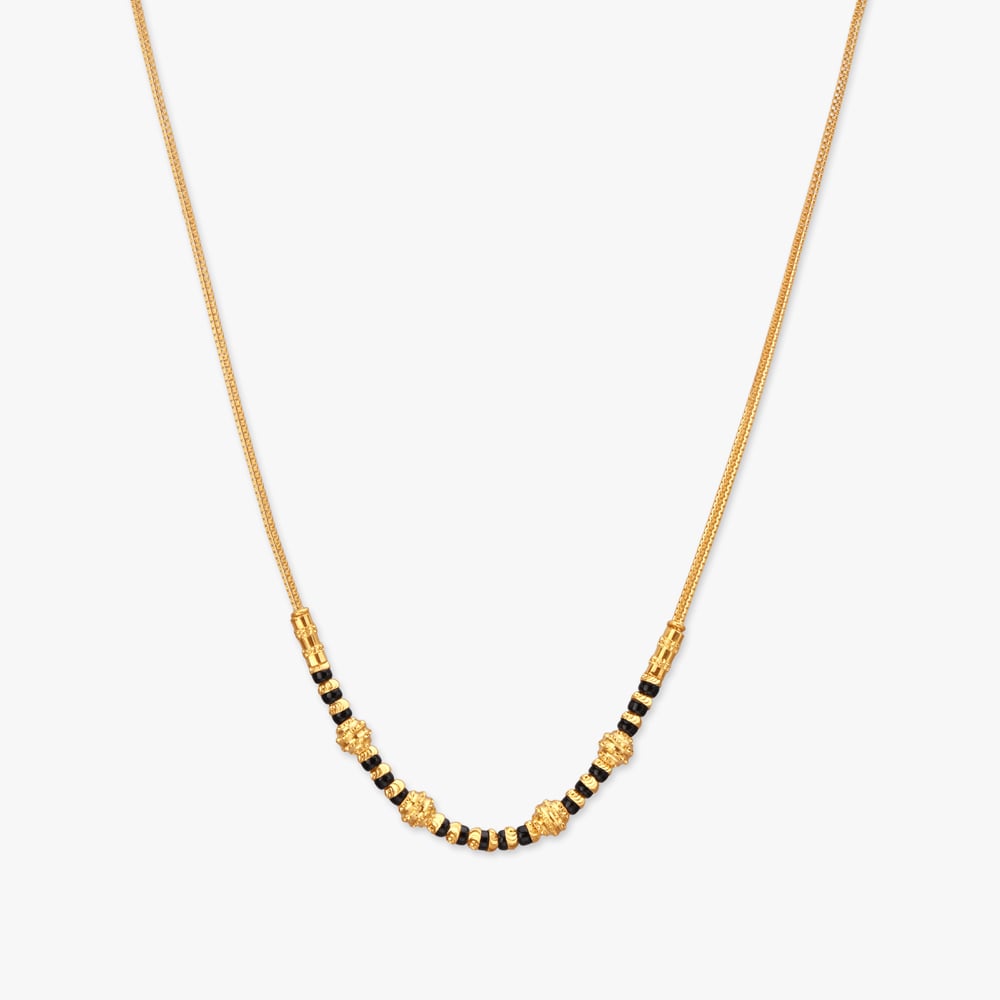 

Rhythmic Charm Gold Mangalsutra