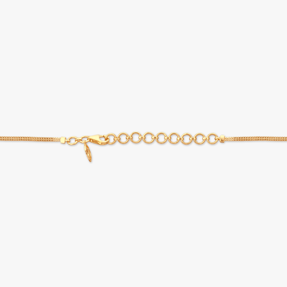 Ornate Blossom Diamond Necklace Set,,hi-res image number null