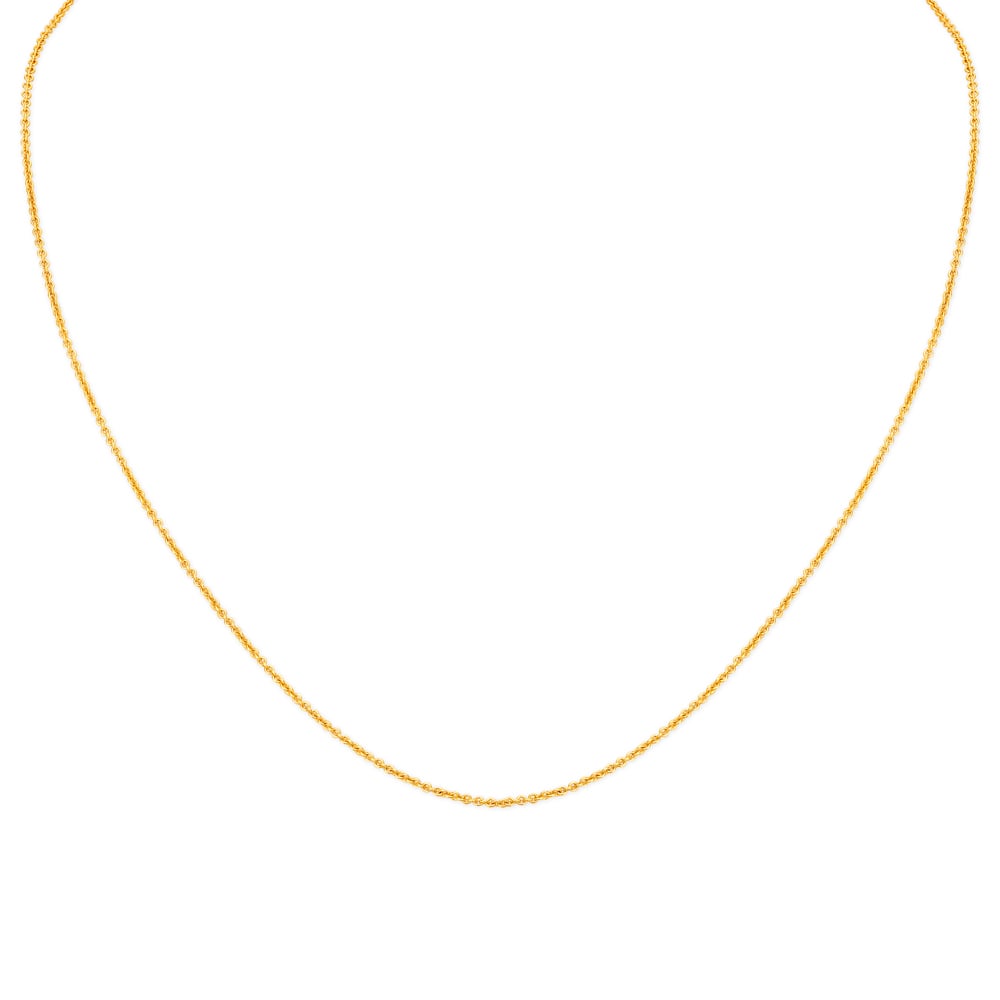 

Simple Traditional Gold Chain