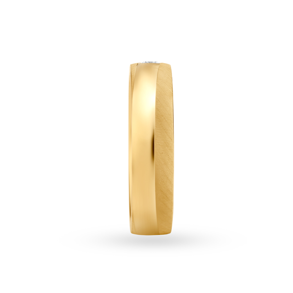 Streamlined Diamond Men's Finger Ring,,hi-res image number null
