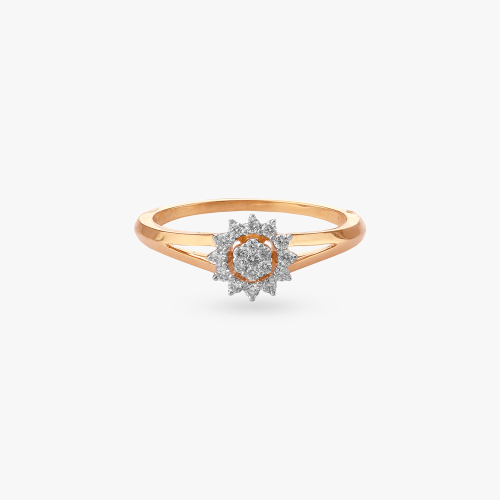 Sunlit Bloom Diamond Ring,,hi-res image number null