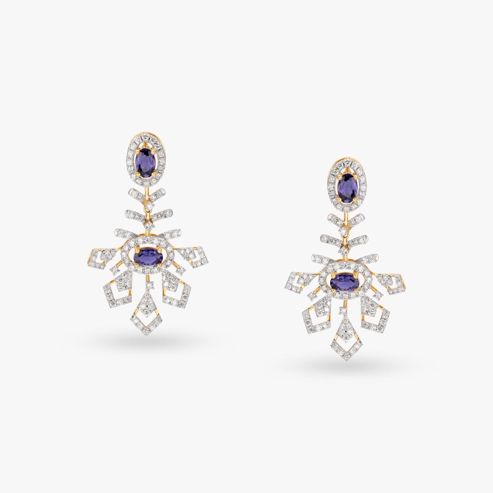 Ornate Opulence Natural diamond Necklace Set,,hi-res image number null