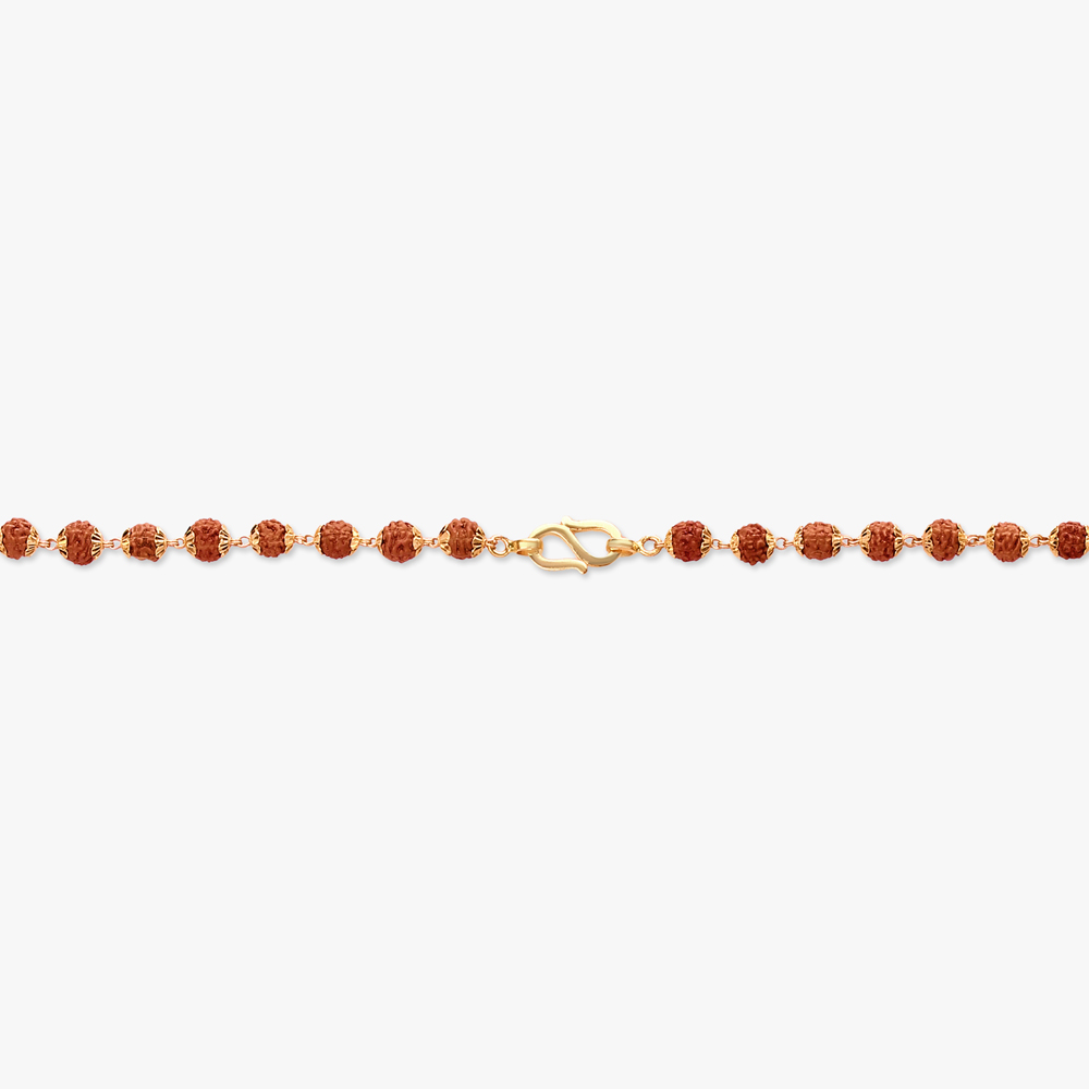 Divine Rudraksha Gold Chain,,hi-res image number null