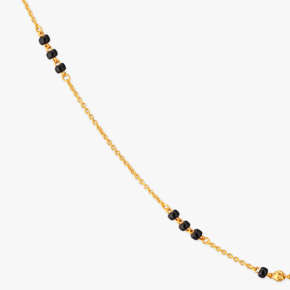 Grace Bead Gold Mangalsutra Chain,,hi-res image number null